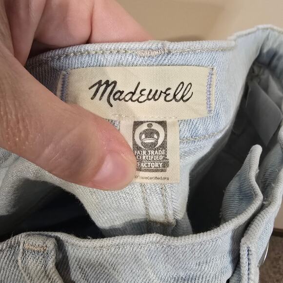 Women's Madewell "The Perfect Vintage Jean" Lightwash Denim | Size 30 - Picture 7 of 9